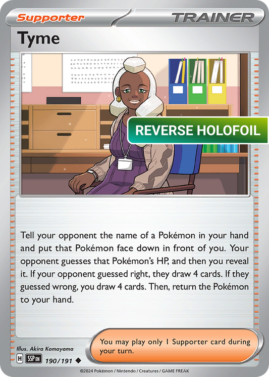 Tyme (SSP) #190 [EN/R]
