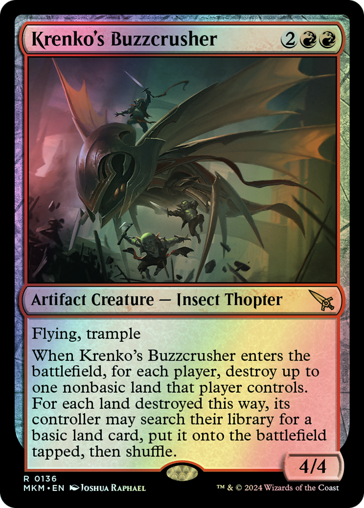 Krenko's Buzzcrusher (MKM) #136 [EN/F]