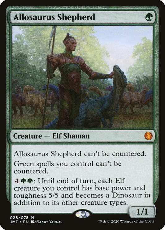 Allosaurus Shepherd (JMP) #28 [EN/N] s/o