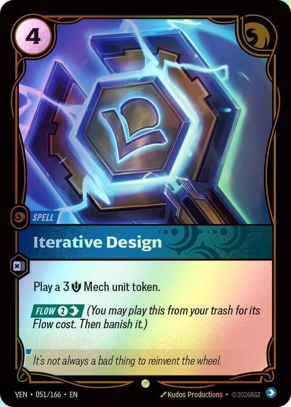 Iterative Design (VEN) #051 [EN/F]