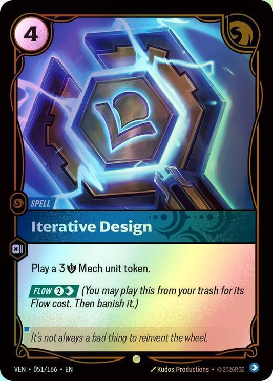Iterative Design (VEN) #051 [EN/F]