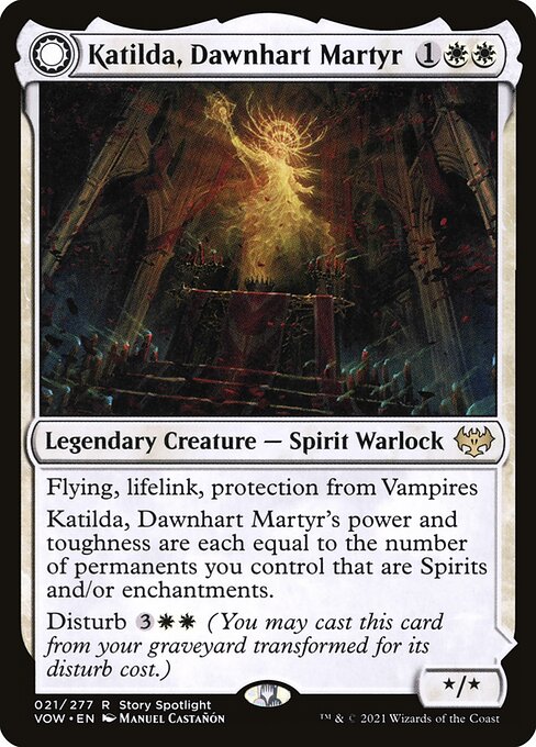 Katilda, Dawnhart Martyr // Katilda's Rising Dawn (VOW) #21 [EN/N] s/o