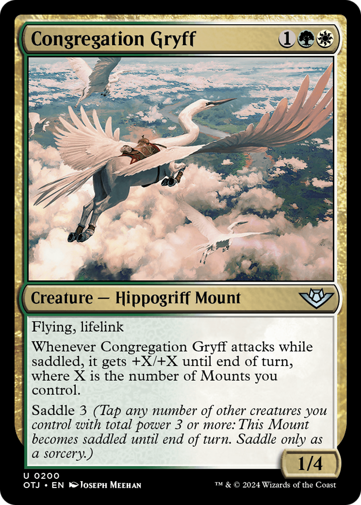 Congregation Gryff (OTJ) #200 [EN/N]