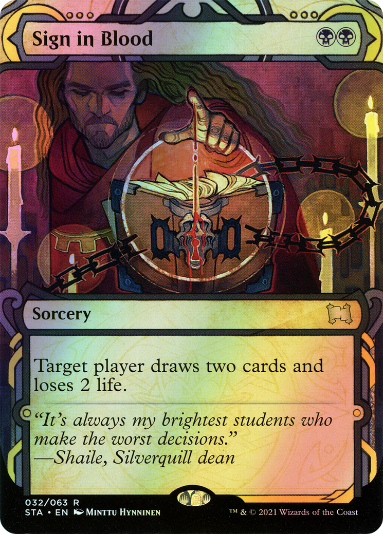 Sign in Blood (STA) #32 [EN/E]