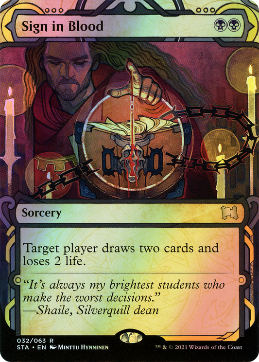Sign in Blood (STA) #32 [EN/E]