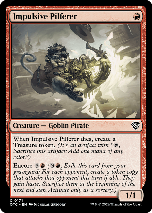 Impulsive Pilferer (OTC) #171 [EN/N]
