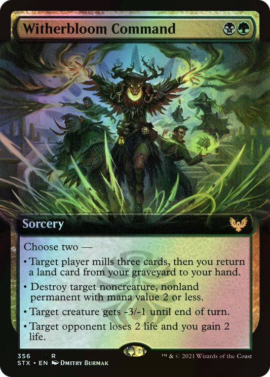Witherbloom Command (STX) #356 [EN/F] s/o
