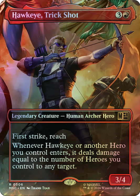Hawkeye, Trick Shot (MSC) #506 [EN/F]