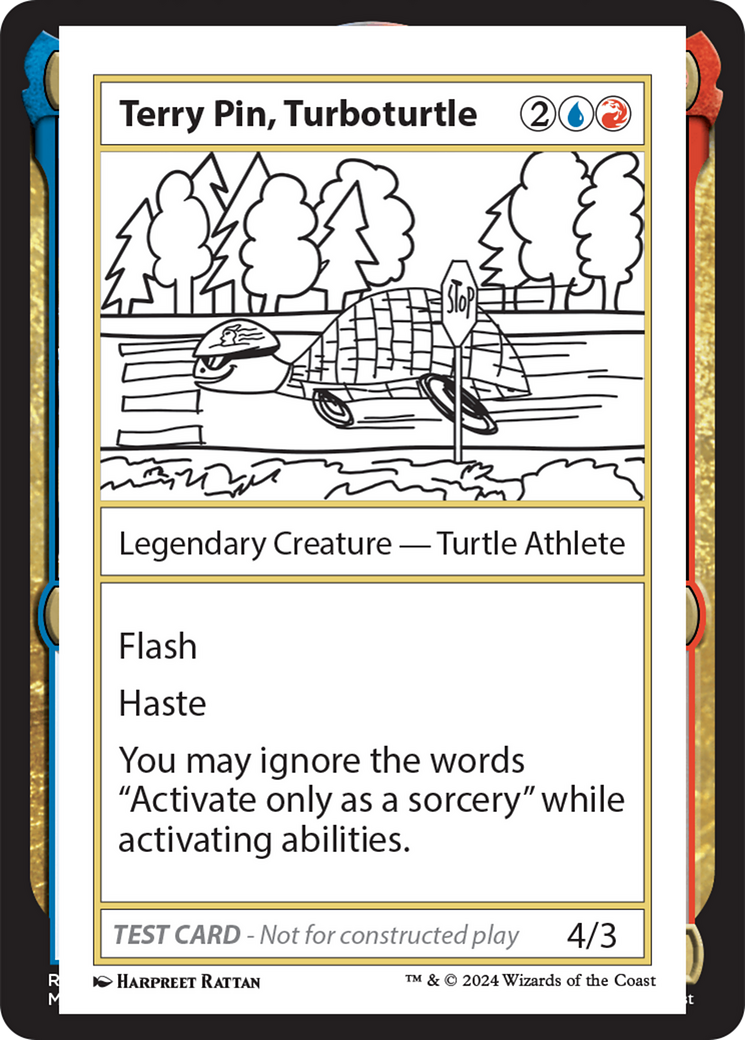 Terry Pin, Turboturtle (MB2) #603 [EN/N]