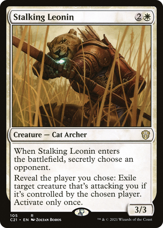 Stalking Leonin (C21) #105 [EN/N]