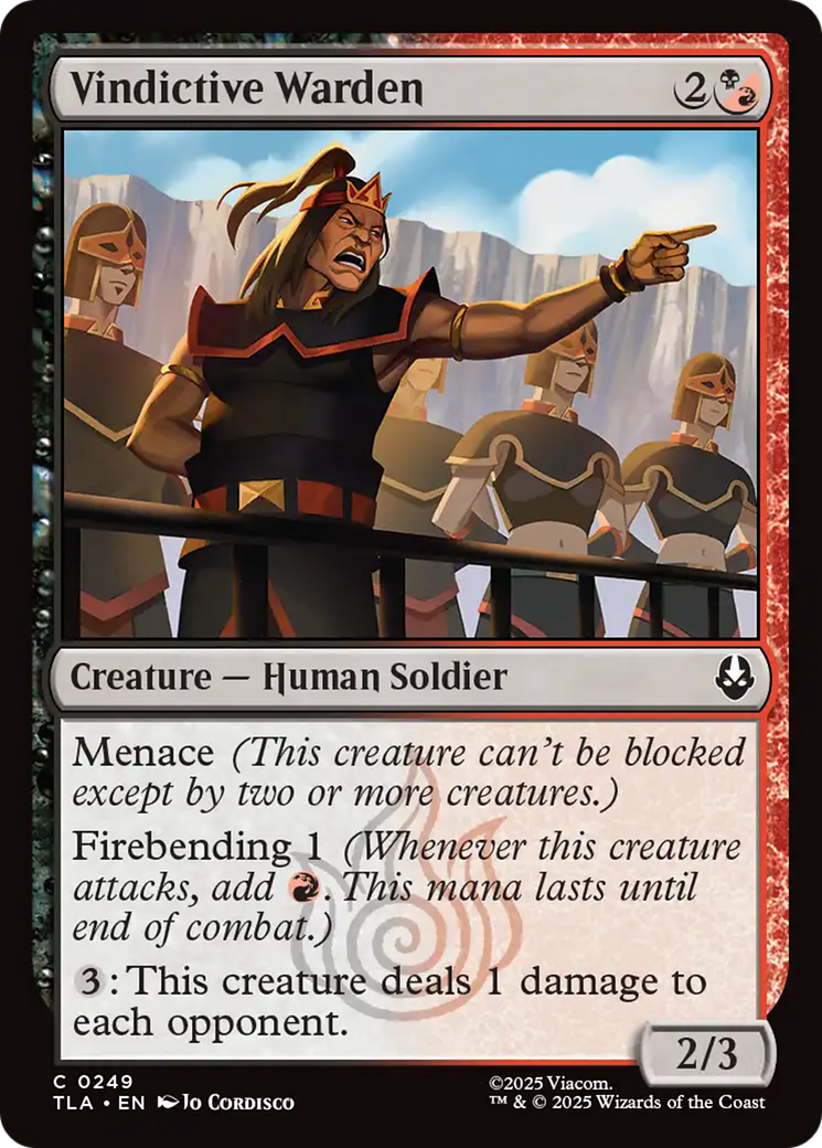 Vindictive Warden (TLA) #249 [EN/N]
