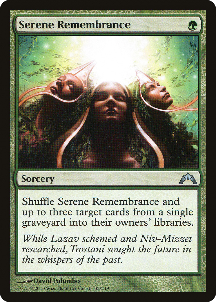 Serene Remembrance (GTC) #132 [EN/N]