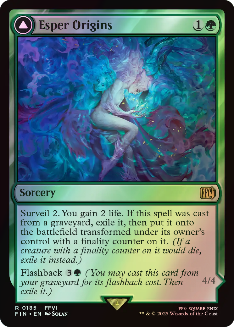 Esper Origins // Summon: Esper Maduin (FIN) #185 [EN/F] s/o