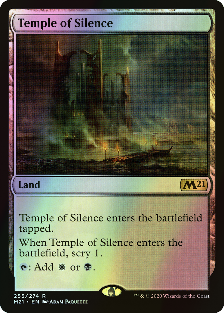Temple of Silence (M21) #255 [EN/F]
