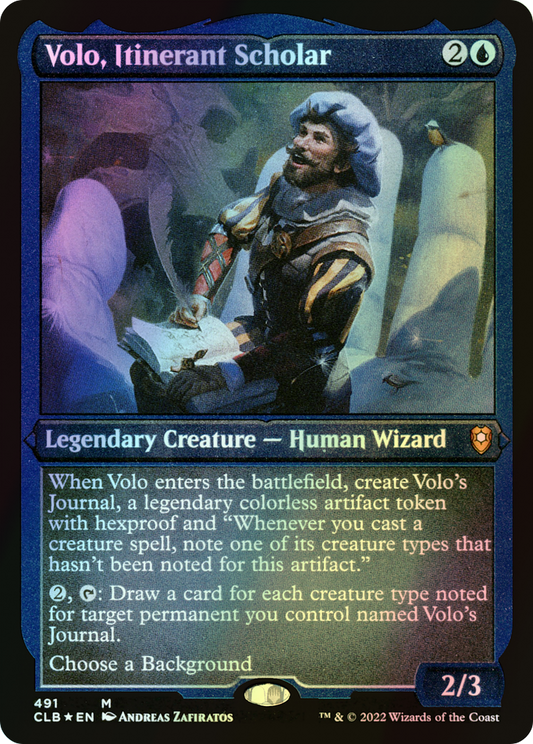 Volo, Itinerant Scholar (CLB) #491 [EN/E]