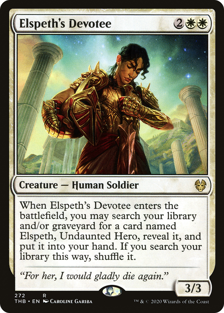 Elspeth's Devotee (THB) #272 [EN/N]