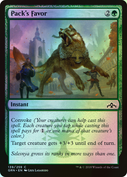 Pack's Favor (GRN) #139 [EN/F]