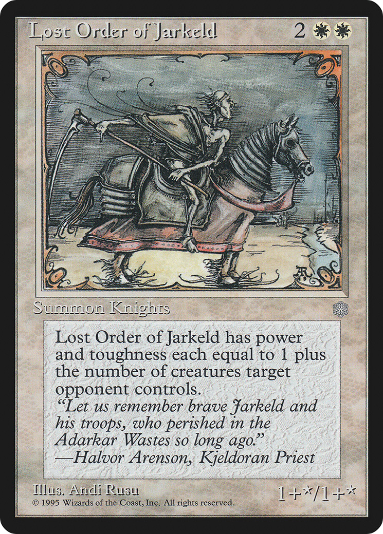 Lost Order of Jarkeld (ICE) #43 [EN/N]