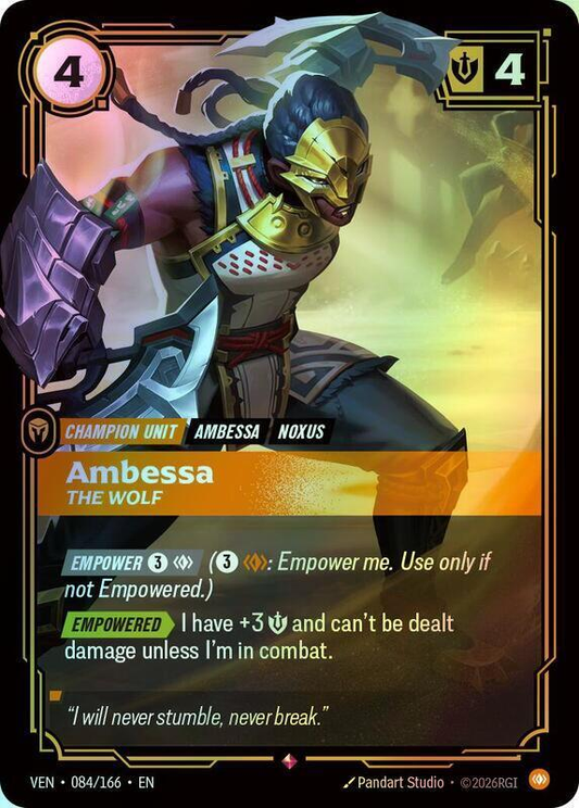 Ambessa - The Wolf (VEN) #084 [EN/F]