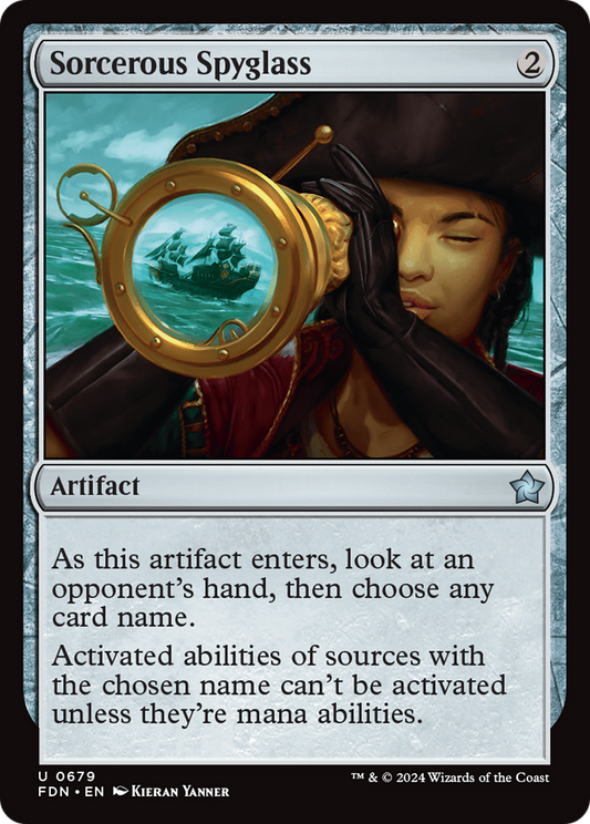 Sorcerous Spyglass (FDN) #679 [EN/N] s/o