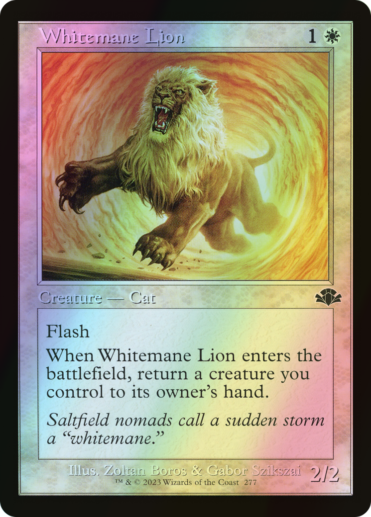Whitemane Lion (DMR) #277 [EN/F]