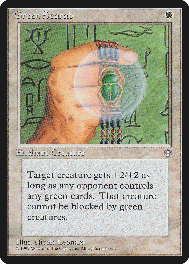 Green Scarab (ICE) #28 [EN/N]