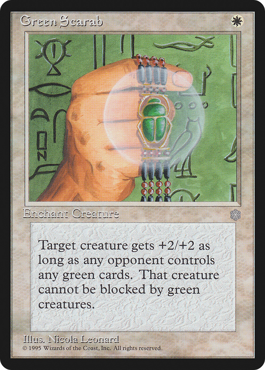 Green Scarab (ICE) #28 [EN/N]