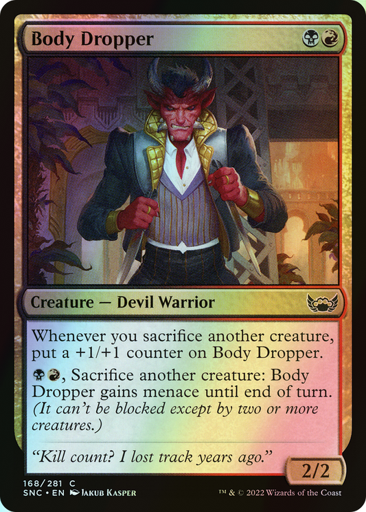 Body Dropper (SNC) #168 [EN/F]