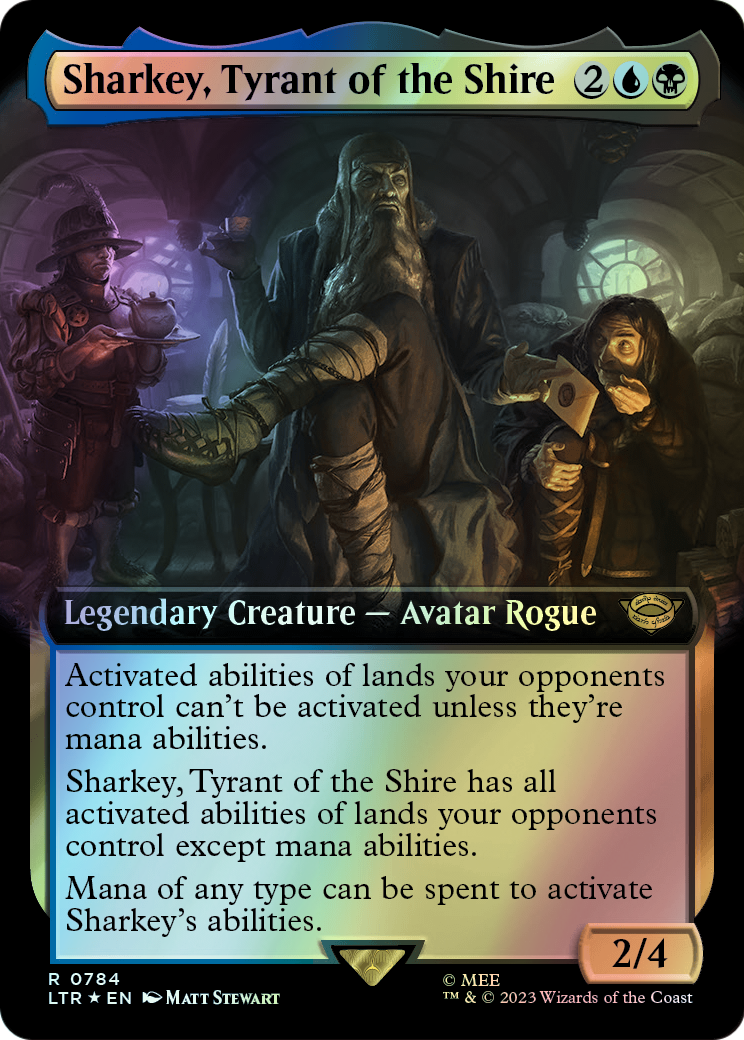 Sharkey, Tyrant of the Shire - Surge Foil (LTR) #784 [EN/F]