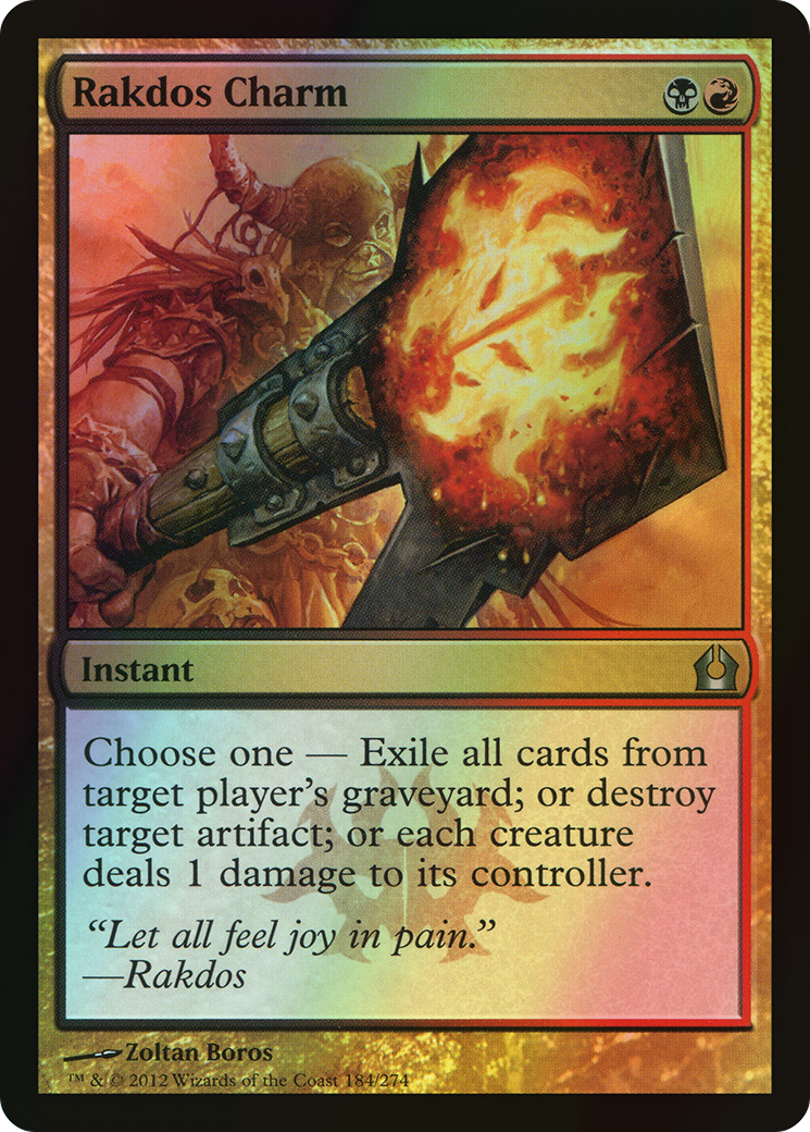 Rakdos Charm (RTR) #184 [EN/F]