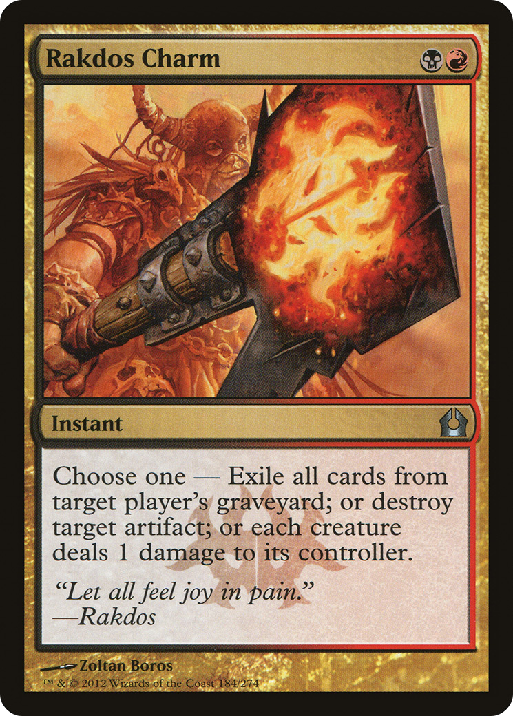 Rakdos Charm (RTR) #184 [EN/N] s/o