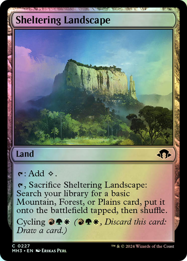 Sheltering Landscape (MH3) #227 [EN/F]