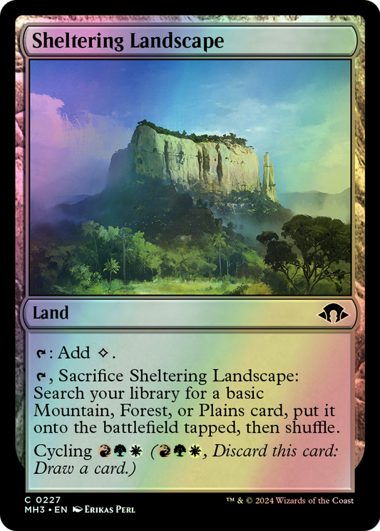 Sheltering Landscape (MH3) #227 [EN/F] s/o