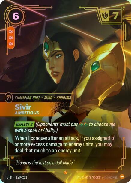 Sivir - Ambitious (SFD) #120 [EN/F] s/o