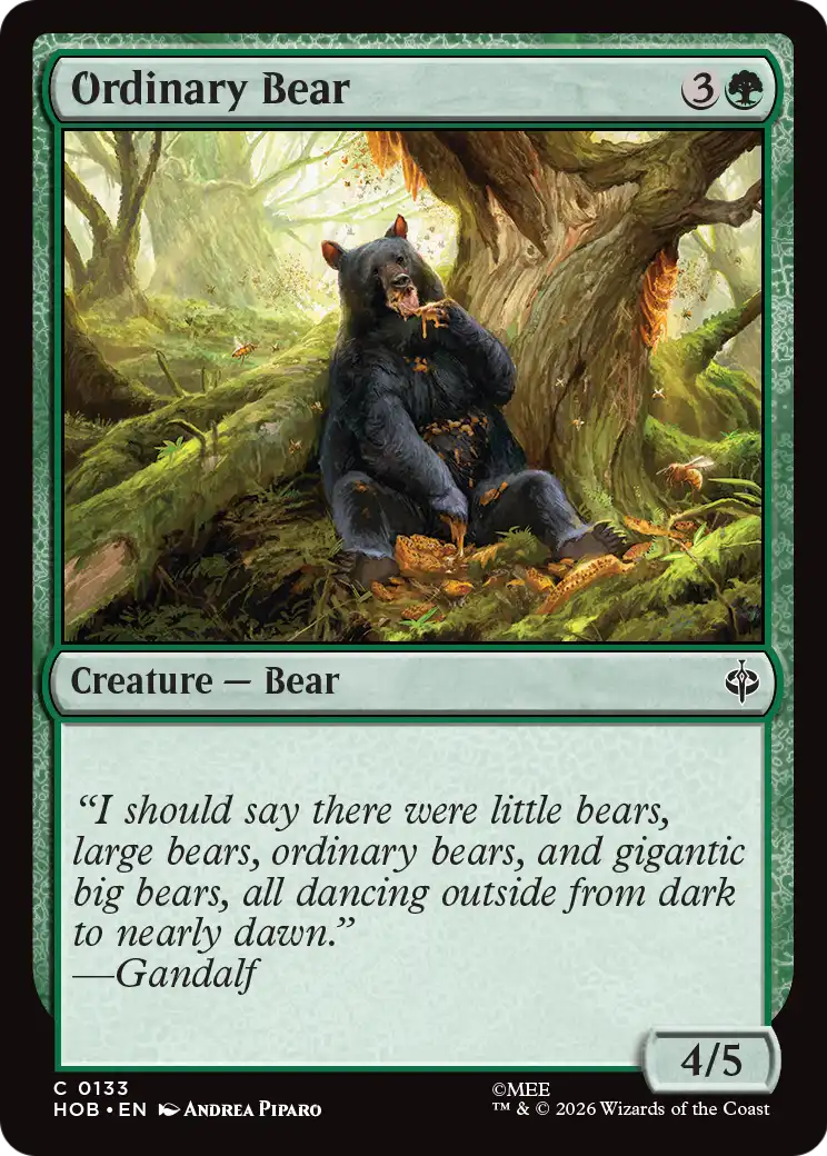 Ordinary Bear (HOB) #133 [EN/N]