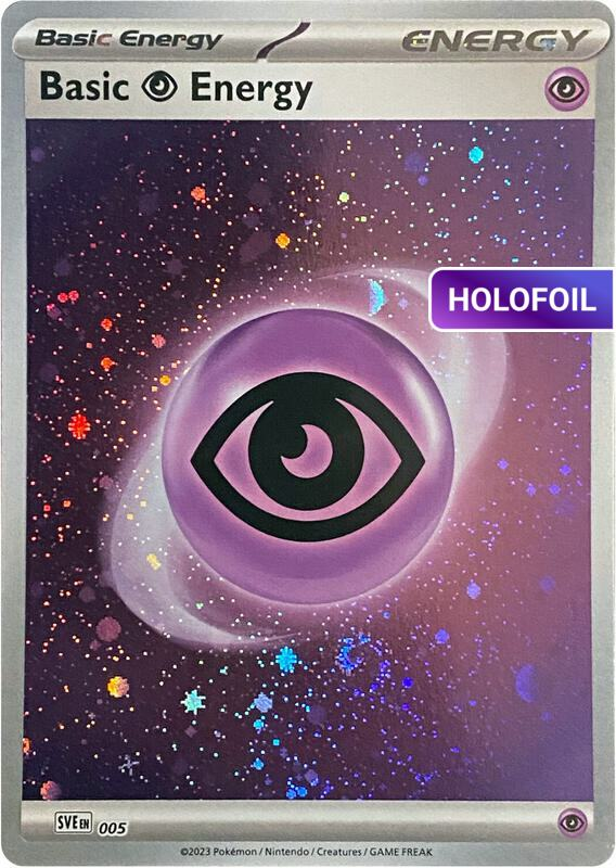 Basic Psychic Energy (Cosmos Holo) (SVE) #005_V2 [EN/H] s/o