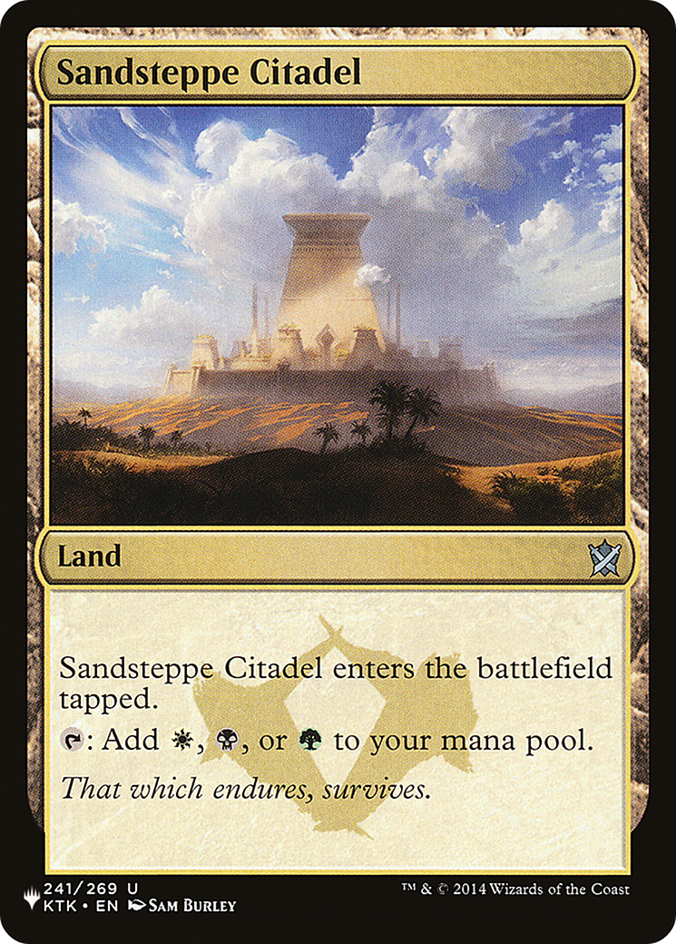 Sandsteppe Citadel (PLST) #KTK-241 [EN/N] s/o