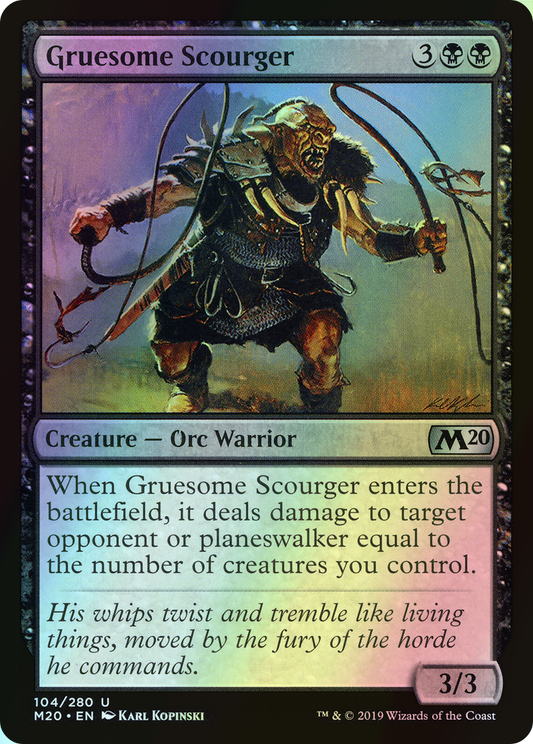 Gruesome Scourger (M20) #104 [EN/F]