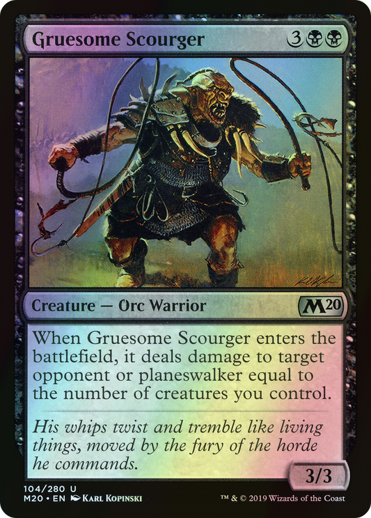 Gruesome Scourger (M20) #104 [EN/F]