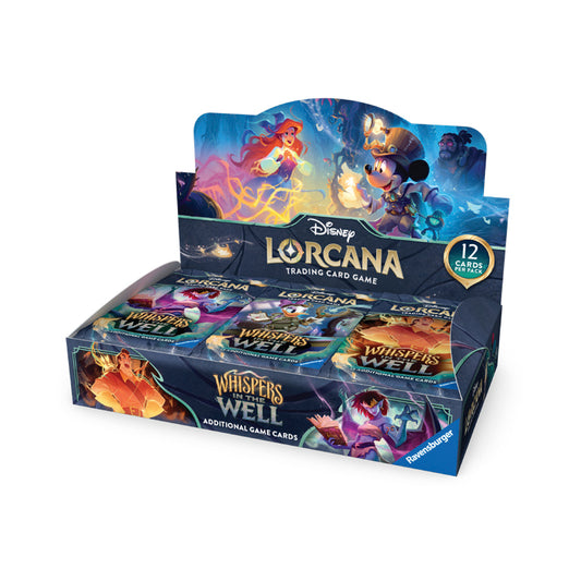 [PRE-ORDER] [Restock] Lorcana Whispers in the Well Booster Box (24 Packs)