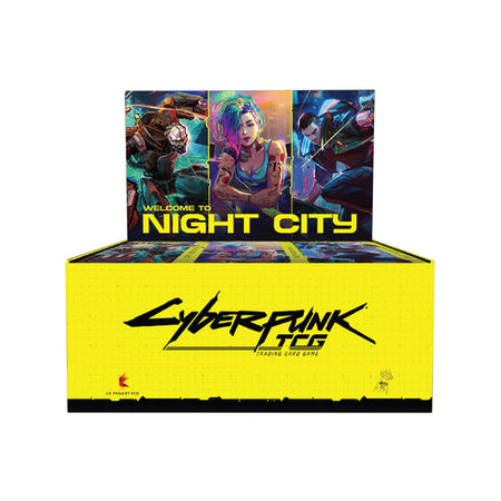 [PRE-ORDER] Cyberpunk TCG - Welcome to Night City (Retail Edition) - Booster Box (24 packs)