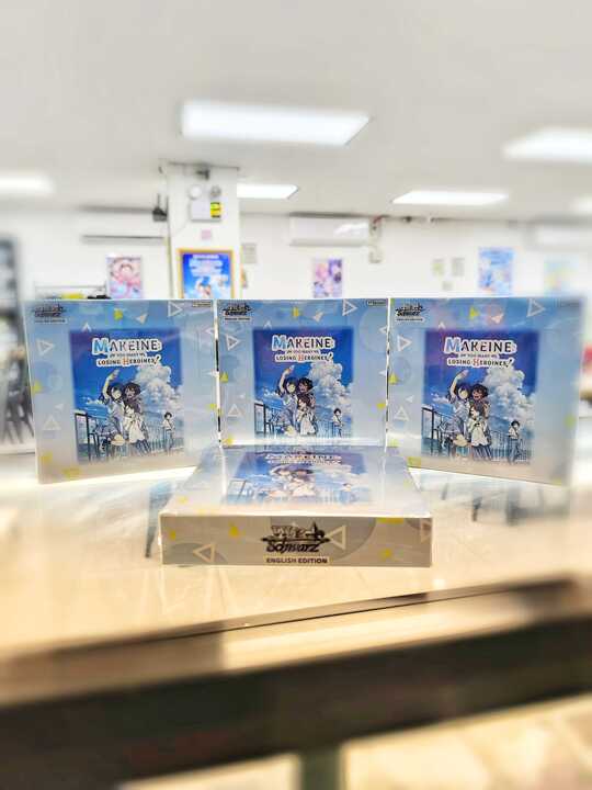 Weiss Schwarz (English Edition) Makeine: Too Many Losing Heroines! [WSE-MKI-W126-BP] Booster Box (12 Packs)
