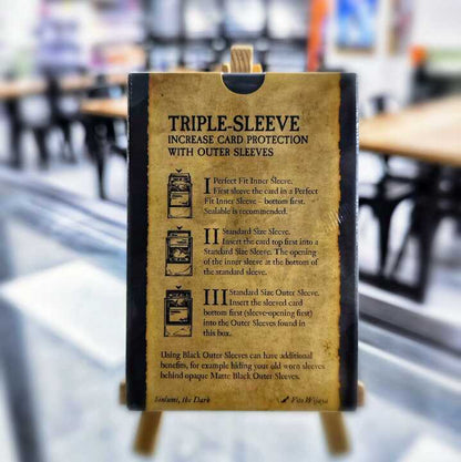 Dragon Shield Matte Outer Sleeves - Black (100-Pack)