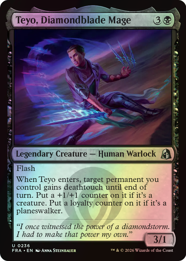 Teyo, Diamondblade Mage (FRA) #236 [EN/F]
