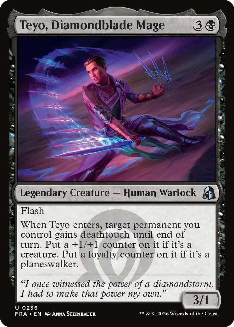 Teyo, Diamondblade Mage (FRA) #236 [EN/N]