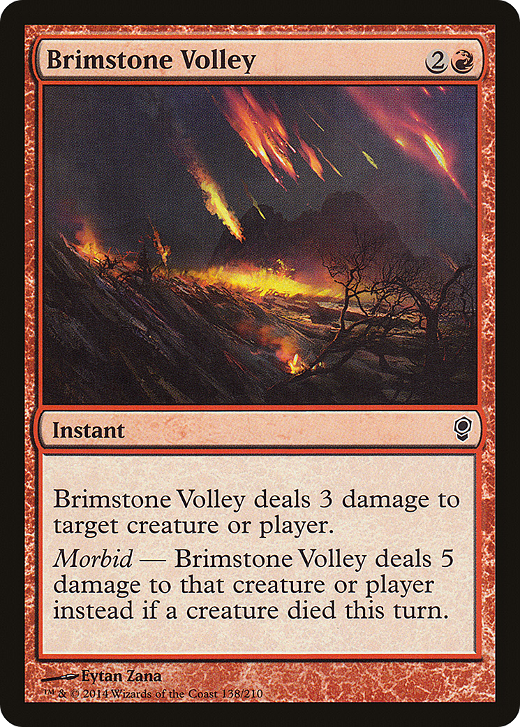 Brimstone Volley (CNS) #138 [EN/N]