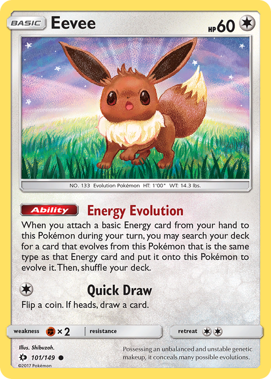 Eevee (SUM) #101 [EN/N] s/o