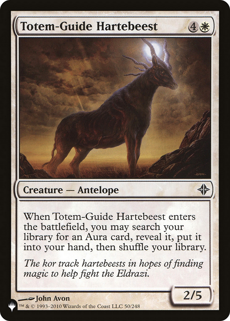 Totem-Guide Hartebeest (PLST) #ROE-50 [EN/N]