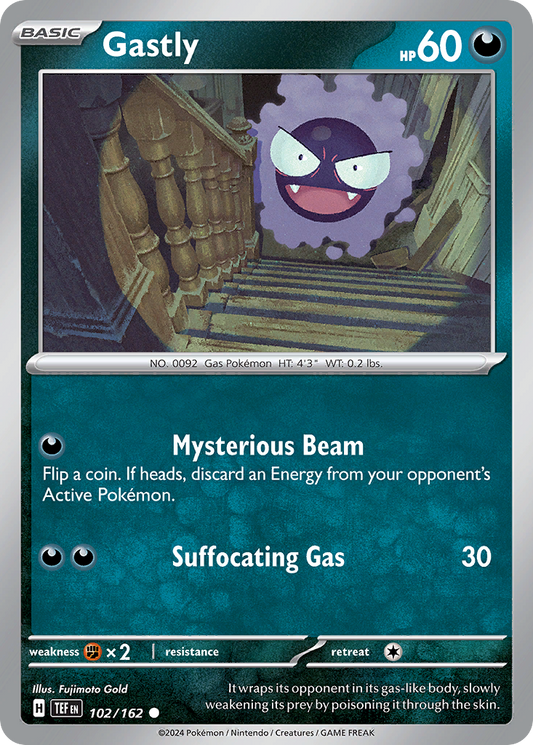 Gastly (TEF) #102 [EN/N]