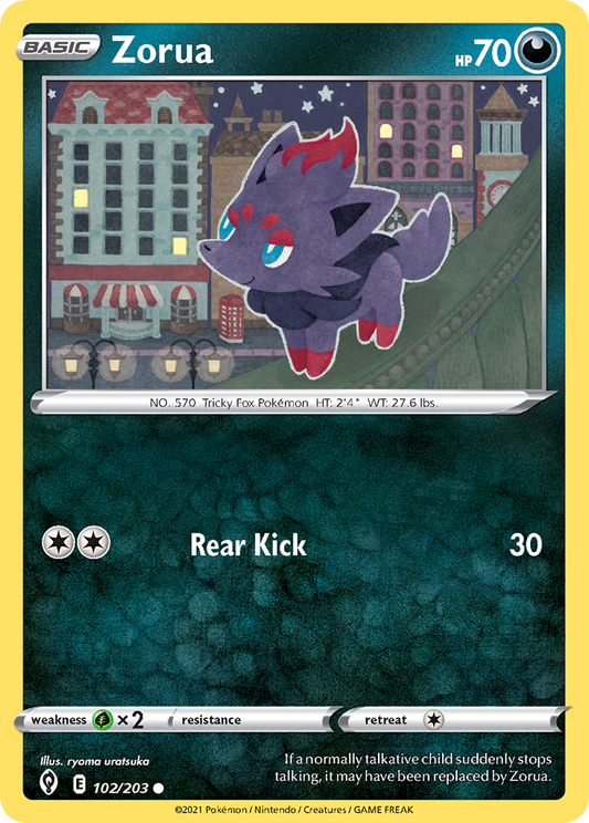 Zorua (EVS) #102 [EN/N] s/o